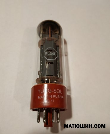 EL34B Tung-sol "Sovtek"